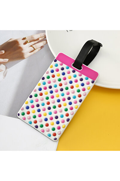 Boldy Ετικέτα βαλίτσας Πουά τεμαχίων - Ετικέτα Τσάντα - Ετικέτα αποσκευών - Β...