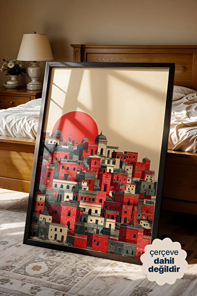 Persona Istanbul Artificial Collection Kızıl Şafak Şehri - Mistik Manzara Pos...