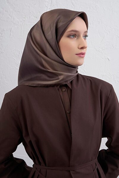 Armine cu imprimeu geometric Eșarfă Pură mătase Twill 9402D 84