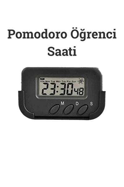 Beltaş Group Pomodoro Öğrenci Saati Kronometreli Ders Çalışma Dijital Masa Saati