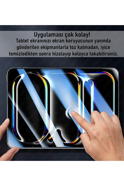 Jolita Samsung Galaxy Tab S10 Lite 10.9 inç X400 Uyumlu Temperli Ekran Koruyucu Kırılmaz Cam SM-X400NZAPTUR