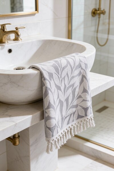 Comfort Craft منشفة يد من قطعتين - 50×90 سم، 250 جرام، 100% قطن