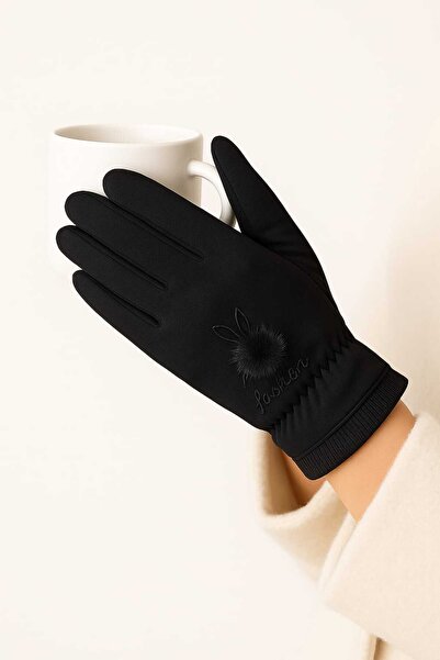 Betülce Mănuși de schi pentru femei, cu ecran tactil, impermeabile, căptușite...