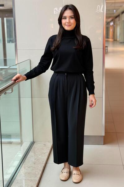 sentez giyim Sentez Lavinia Pleated Trousers