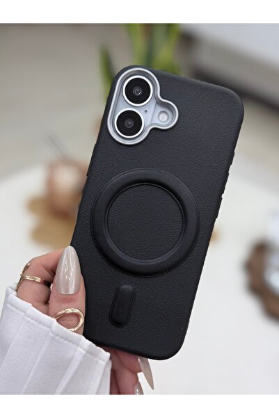 Go Aksesuar Iphone 17 Uyumlu MAGSAFE Özellikli Parmak İzi Bırakmaz Deri Görün...