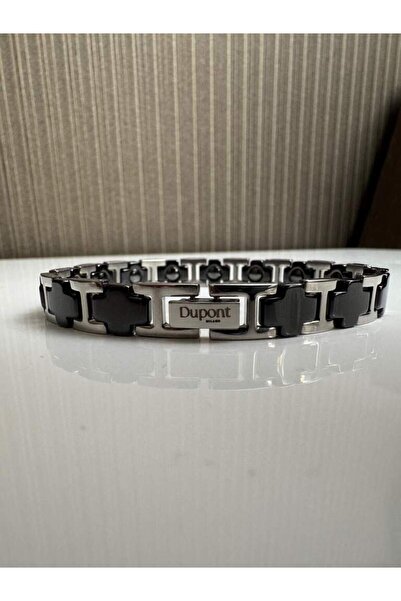 Dupont milano Dm-Csb-003-Bs Ceramic Steel Men's Bracelet