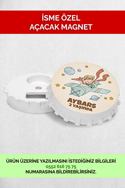 Mutluluk Atölyem Küçük Prens Pilot Temalı Yenidoğan Bebek Çocuk Doğum Günü He...