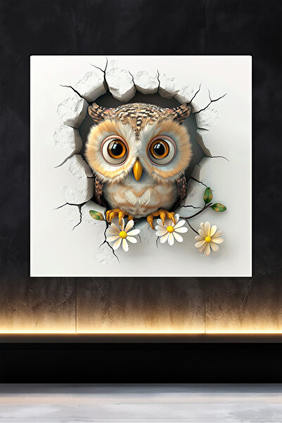 Lucena Metal Painting Wall Hanging Collection - Owl 4