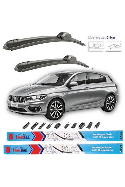 TEAMCAR Ștergătoare de parbriz Fiat Egea Hatchback 2015-2025