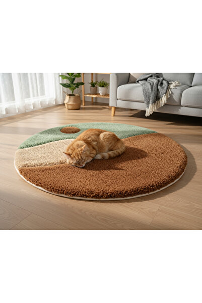 Pufero Minimalist El Yapımı Halı