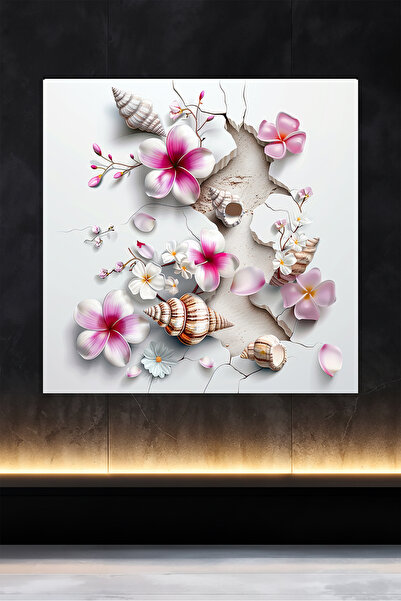 Lucena Συλλογή Μεταλλικών Πίνακων Τρύπα στον τοίχο - Θαλασσινό Κοχύλι 1