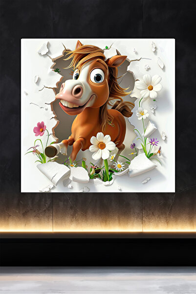 Lucena Pictură metalică Hole Collection pe perete - At 4