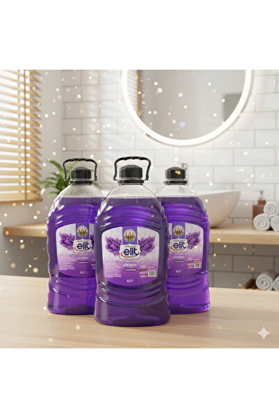 Elit Liquid Soap Lavender 4 L 3 Pcs
