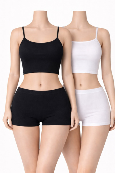 belpa Stretch Fabric Women's Mini Shorts, Women's Boxers, Women's Underwear B...