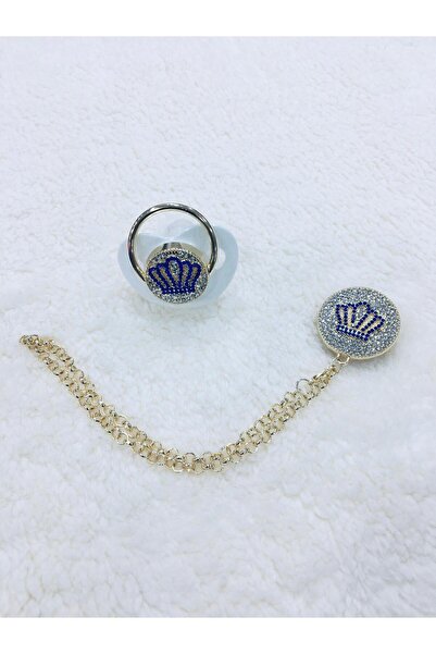 BİRCAN BABY Taşlı Emzik Zinciri ve Emzik Seti