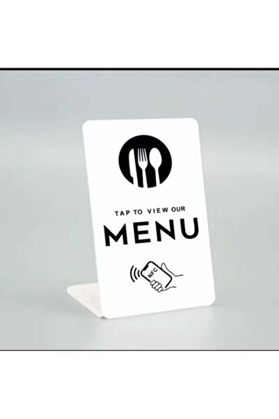 MEMORİES Smart Menu Stand for Restaurants and Cafes NFC