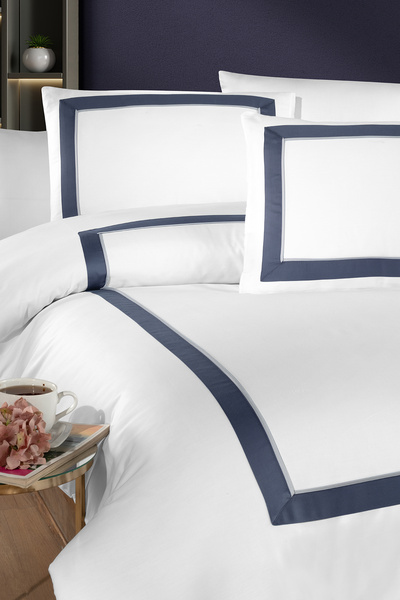 First Choice Belezza 100% Cotton Deluxe Satin 200 Tc (80 Thread) Double Duvet...