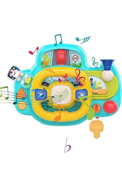 TREND MIX Interactive steering wheel toy for children