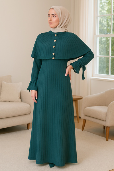 TEZ KAPALI ELBİSE TAKIM