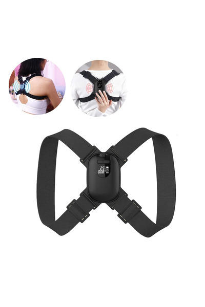 KAYOUBI Kadın Erkek Çocuk Titreşimli Açı Ayarlanır Hafızalı Dik Duruş Kamburl...