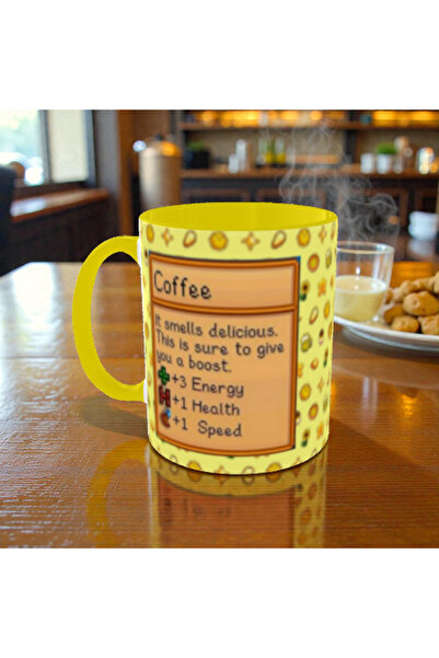 ALPŞAN TİCARET Stardew Valley Design Premium Porcelain Gift Mug