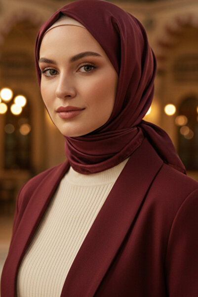 NESSCARF شال نسائي من قماش البوال أنيق مقاس 70 × 190