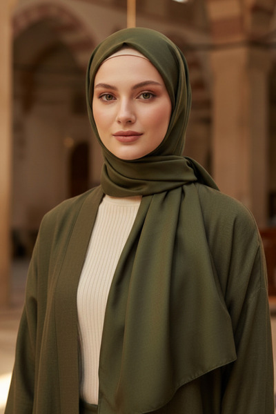 NESSCARF شال نسائي من قماش الباوال 70×190