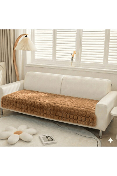 vivamia Rabbit Hair Non-Slip Base 70X190 Quilted Sofa Cover