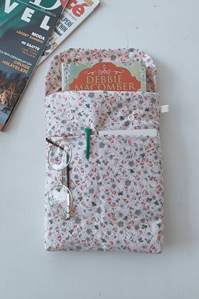 Outlet Çarşım Husă pentru cărți cu buzunare, umplută cu fibre, pudră florală,...