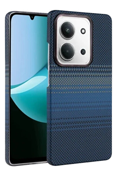 cepmoda Redmi “15C (4g)” Vega Magsafe Thin Hard Fiber Cover/Case - Blue