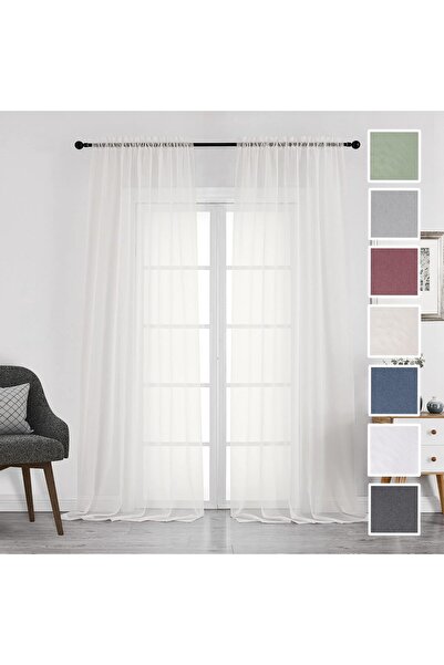 Chyhomenyc Long Sheer Curtains 108 Inches