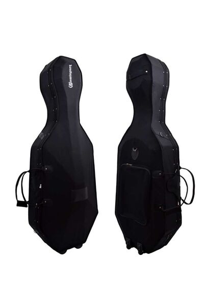Dominguez CHCP44 Tekerlekli Çello Hardcase - 4/4 (Profesyonel - Yüksek Koruma...