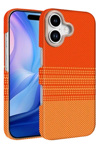 cepmoda IPhone'17' Vega Magsafe Thin Hard Fiber Cover/Case - Yellow