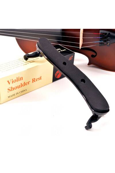Dominguez DVSR44BK Keman Yastığı (Siyah) | 3/4 ve 4/4 Uyumlu Ergonomik Kavis