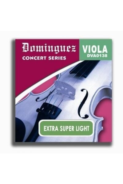 Dominguez DVA0138 Viyola Tel Takımı | Çelik Çekirdek Uzun Ömürlü