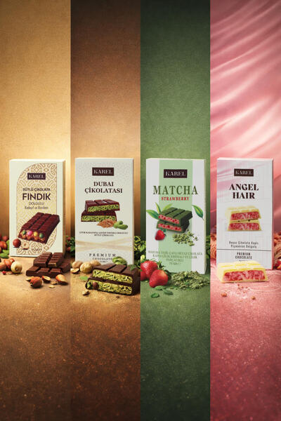 Karel Çikolata Karel Mix 4 Çeşit 4'lü Set