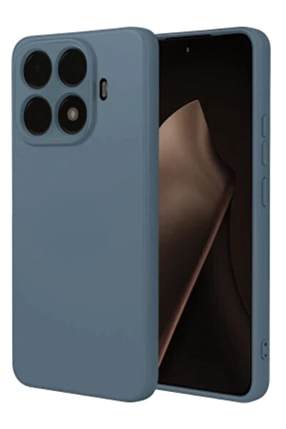 cepmoda Mi̇ "15T Pro" Velvet Launch Soft Texture Silicone Case V7 - Gray