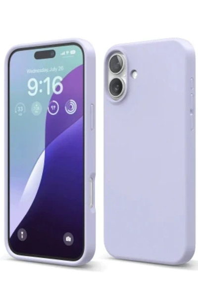 cepmoda iPhone “16 Plus” Inside Velvet Launch Soft Texture Silicone Cover V7 ...