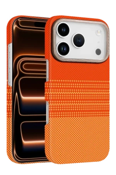 cepmoda iPhone “17 Pro” Vega Magsafe Thin Hard Fiber Cover/Case - Yellow