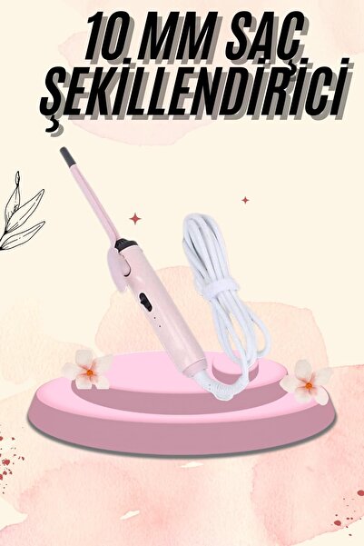 lowell home Fine Curl 10mm Curling Iron Professional Hair Styler - Loho5648-5583