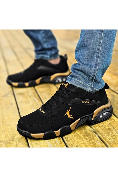 SOSENFER 2026年春季休闲鞋男，百搭透气运动男鞋