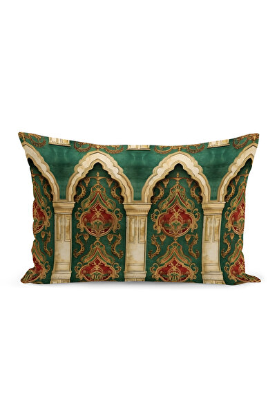 Bertille Home غطاء وسادة مطبوع رقميًا مزدوج الجوانب من سلسلة رمضان (غطاء سرير...