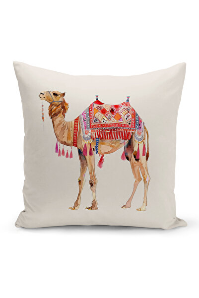 Bertille Home غطاء وسادة مطبوع رقميًا مزدوج الجوانب من سلسلة رمضان (غطاء سرير...