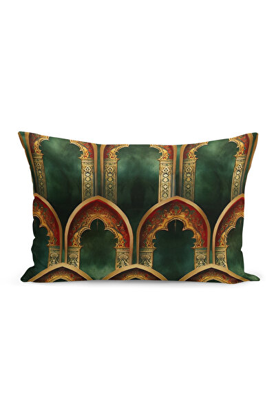 Bertille Home غطاء وسادة مطبوع رقميًا مزدوج الجوانب من سلسلة رمضان (غطاء سرير...