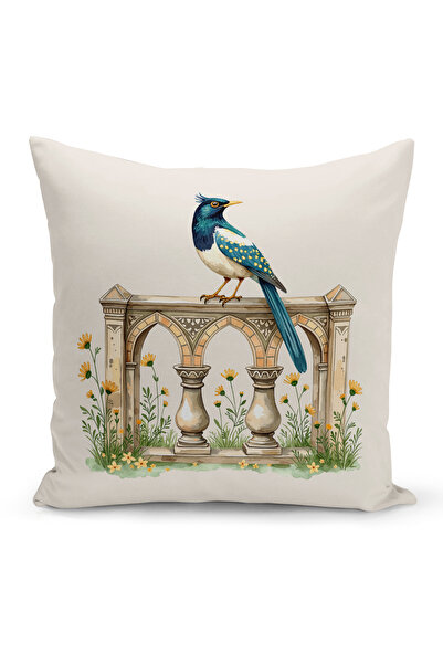 Bertille Home غطاء وسادة مطبوع رقميًا مزدوج الجوانب من سلسلة رمضان (غطاء سرير...