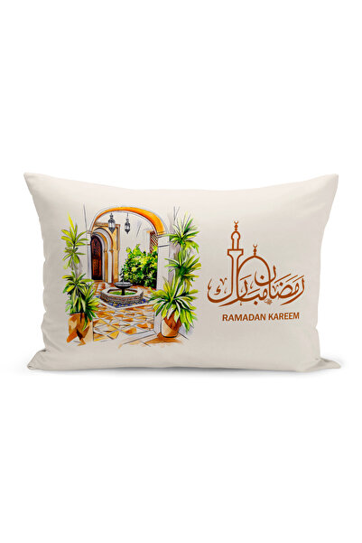 Bertille Home Ramadan Series Double Sided Digital Printed Throw Pillow Case (...