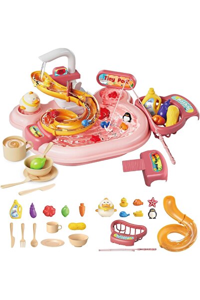 OASIAURA 2 in 1 Interactive Kitchen Playset