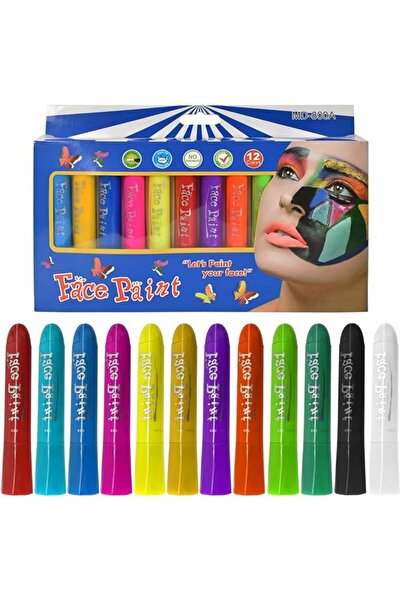 KASTWAVE 12 Color Face Painting Set for Kids