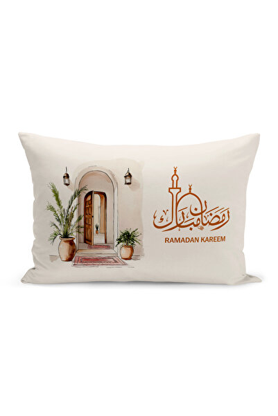 Bertille Home Ramadan Series Double Sided Digital Printed Throw Pillow Case (...