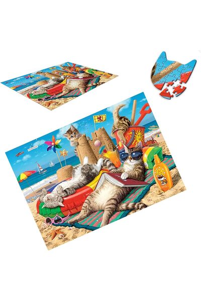 Duomama Beach Cat Puzzle - 1000 Pieces